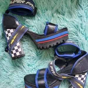 Fast like a Nascar heels